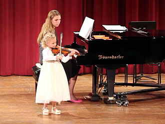 abbi's violin recital